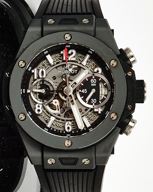 2021 Hublot Big Bang Unico "Black Magic" 42MM Skeleton Dial Rubber Strap (441.CI.1170.RX)