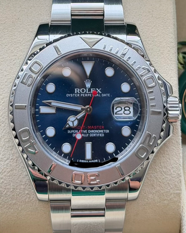 2016 Rolex Yacht-Master 40MM Blue Dial Oyster Bracelet (116622)