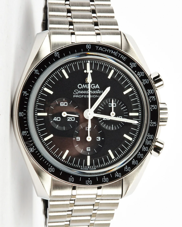 2026 Omega Speedmaster Professional Moonwatch 42MM Black Dial Steel Bracelet (310.30.42.50.01.002)