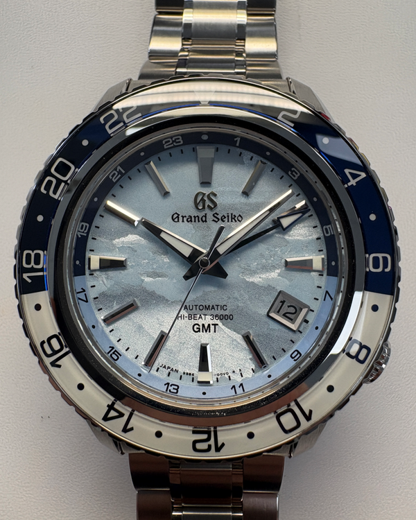 2025 Grand Seiko Sport Collection 44.2MM Blue Dial Steel Bracelet (SBGJ275G)