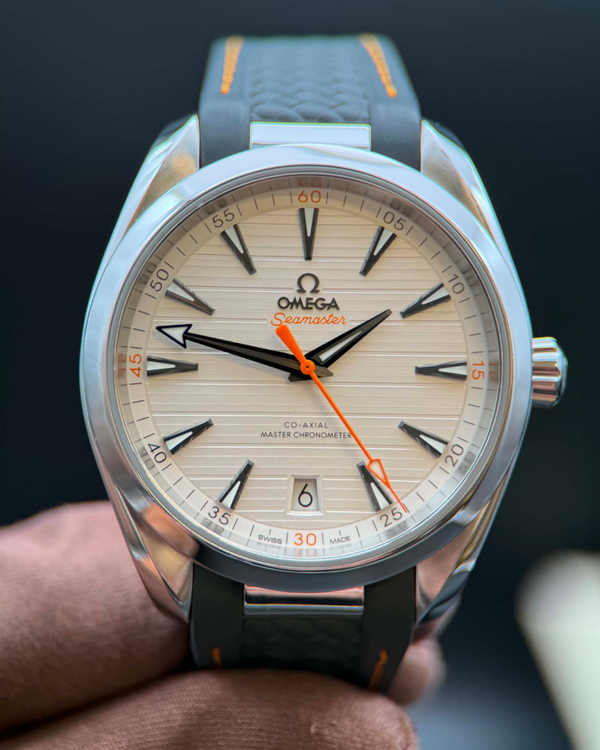 Omega Seamaster Aqua Terra 150M 41MM Silver Dial Rubber Strap (220.12.41.21.02.002)