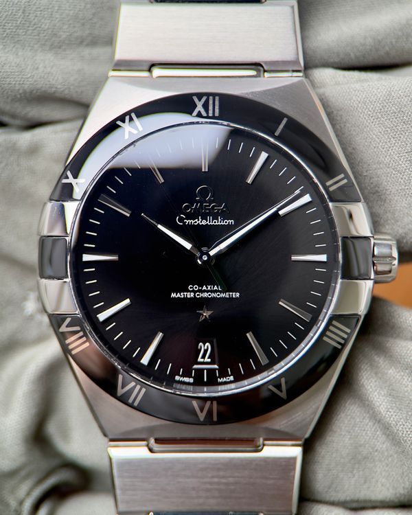 Omega Constellation 41MM Black Dial Steel Bracelet (131.30.41.21.01.001)