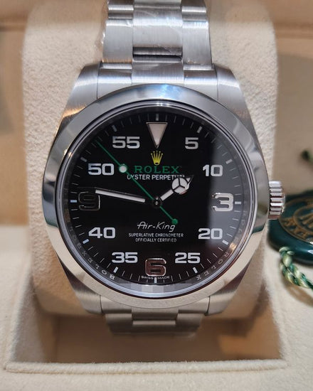 2018 Rolex Air-King 40MM Black Dial Oyster Bracelet (116900)