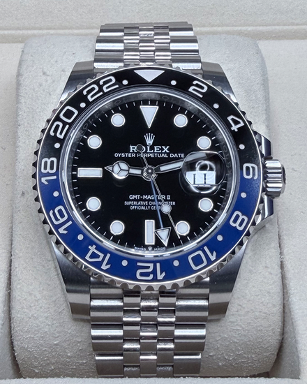 2025 Rolex GMT-Master II "Batgirl" 40MM Black Dial Jubilee Bracelet (126710BLNR)