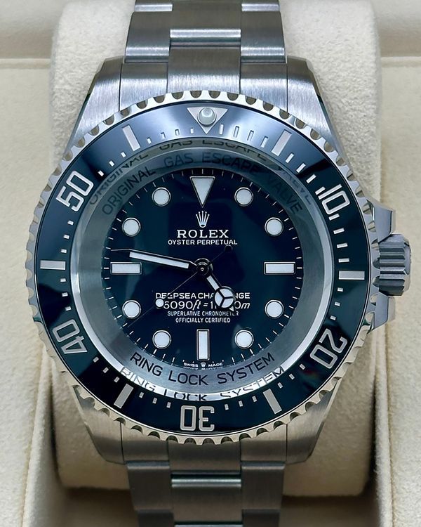 2026 Rolex Sea-Dweller Deepsea Challenge RLX 50MM Black Dial Titanium Oyster Bracelet (126067)