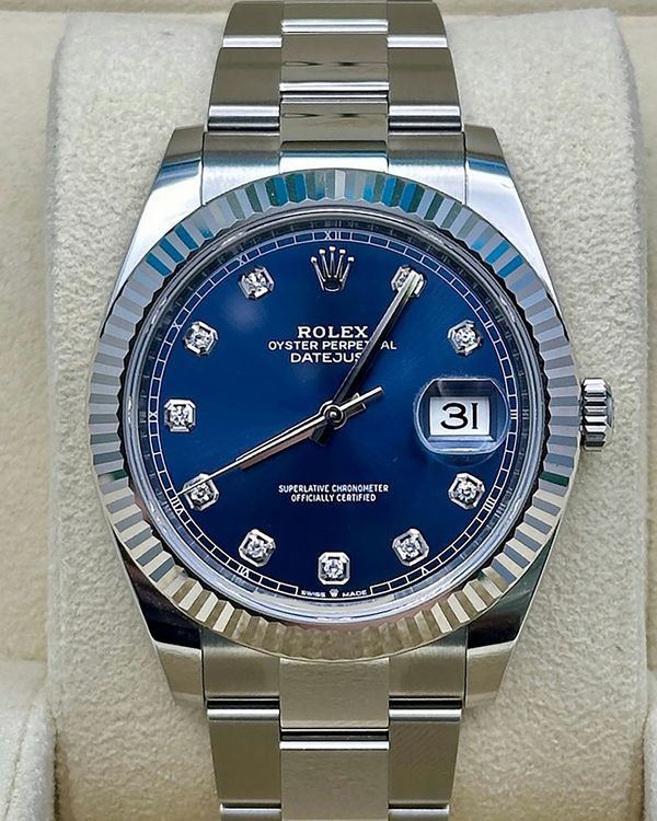 2026 Rolex Datejust 41MM Blue Dial Jubilee Bracelet (126334)