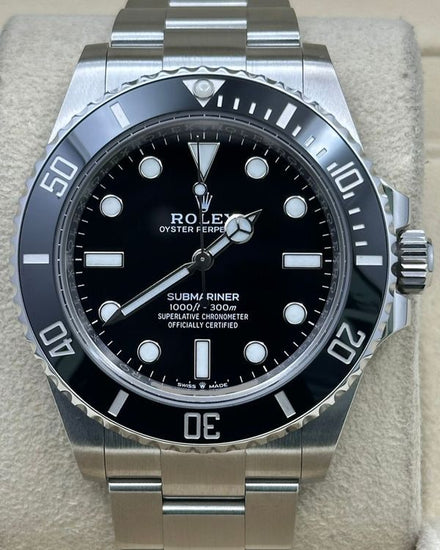 2025 Rolex Submariner No-Date 41MM Black Dial Oyster Bracelet (124060)