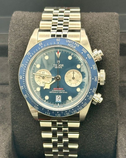 2026 Tudor Black Bay Chrono 41MM Blue Dial Steel Bracelet (79360B)
