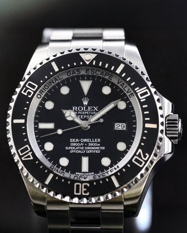 2013 Rolex Sea-Dweller Deepsea 44MM Black Dial Oyster Bracelet (116660)