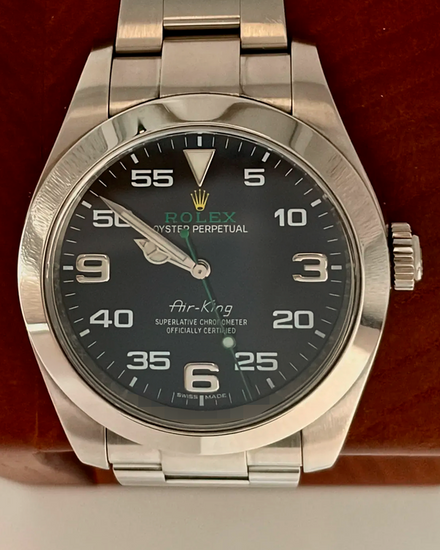 2017 Rolex Air-King 40MM Black Dial Oyster Bracelet (116900)