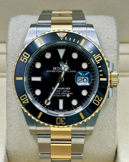 2025 Rolex Submariner Date 41MM Black Dial Two-Tone Oyster Bracelet (126613LN)