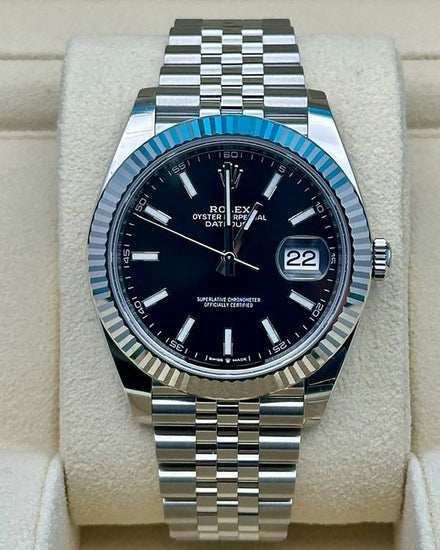 2026 Rolex Datejust 41MM Black Dial Jubilee Bracelet (126334)