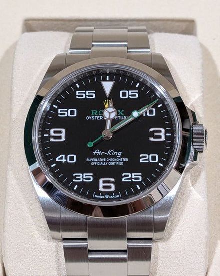 2025 Rolex Air-King 40MM Black Dial Oyster Bracelet (126900)