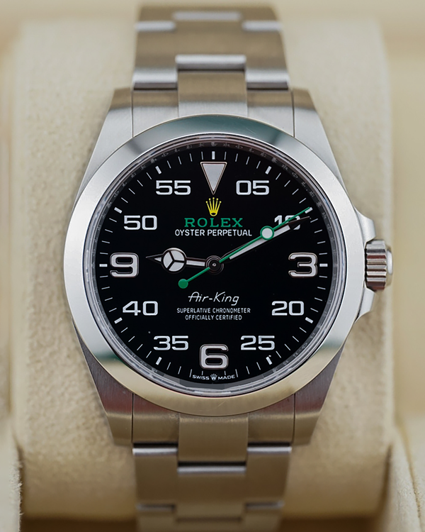 2024 Rolex Air-King 40MM Black Dial Oyster Bracelet (126900)