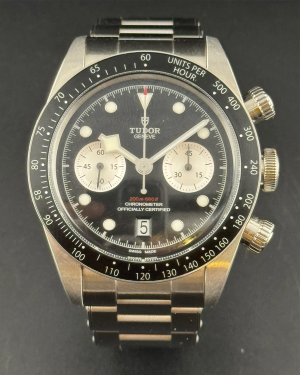Tudor Black Bay Chrono "Panda" 41MM White Dial Steel Bracelet (79360N)