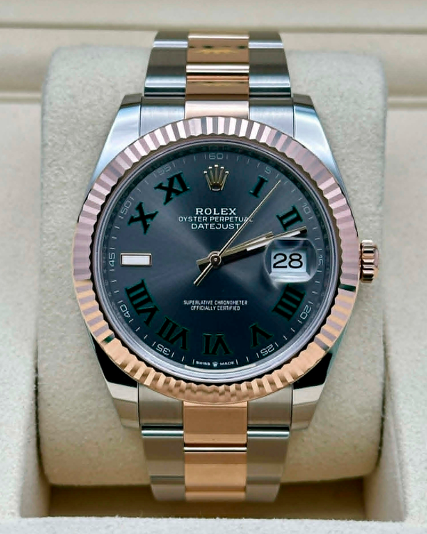2026 Rolex Datejust "Wimbledon" 41MM Slate Dial Two-Tone Oyster Bracelet (126331)