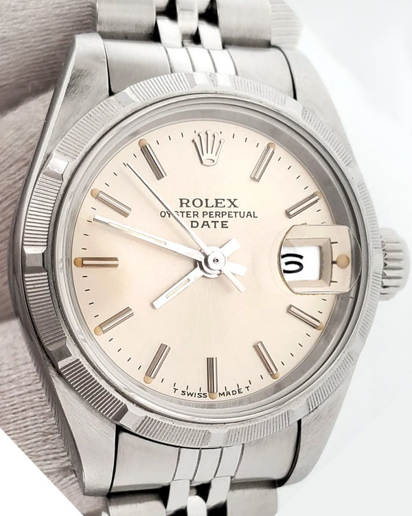 1989 Rolex Oyster Perpetual 26MM Silver Dial Jubilee Bracelet (69190)