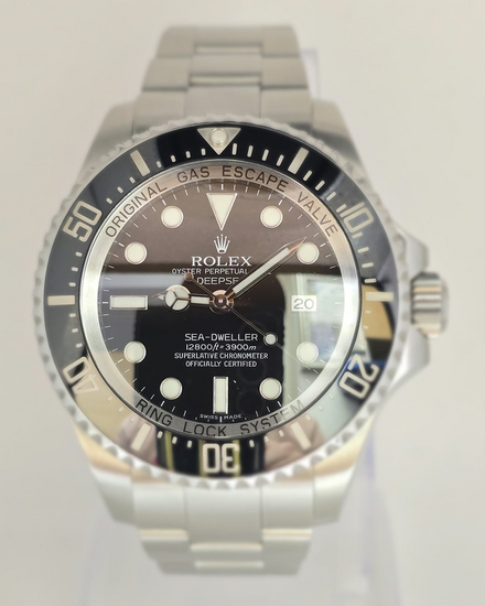 2009 Rolex Sea-Dweller Deepsea 44MM Black Dial Oyster Bracelet (116660)