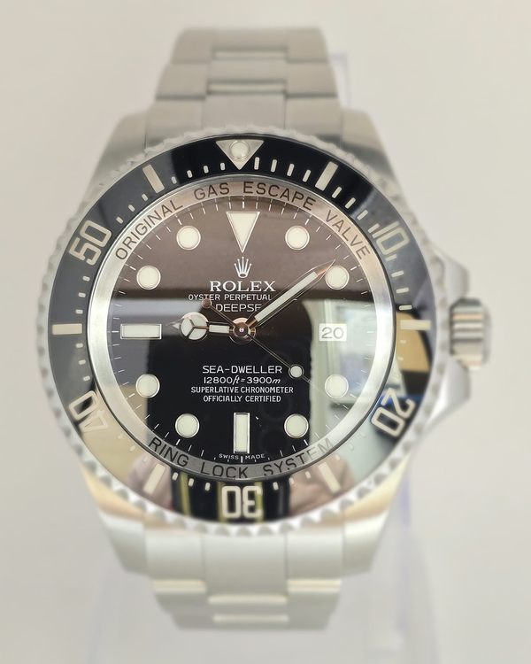 2009 Rolex Sea-Dweller Deepsea 44MM Black Dial Oyster Bracelet (116660)