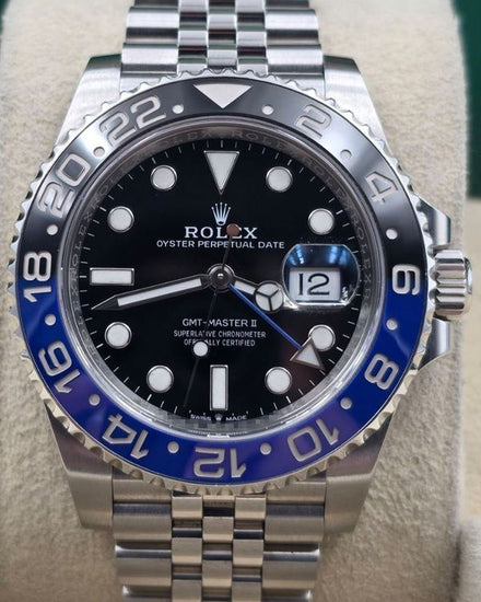 2019 Rolex GMT-Master II "Batgirl" 40MM Black Dial Jubilee Bracelet (126710BLNR)
