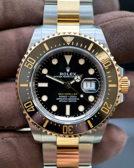 2020 Rolex Sea-Dweller 43MM Black Dial Two-Tone Oyster Bracelet (126603)