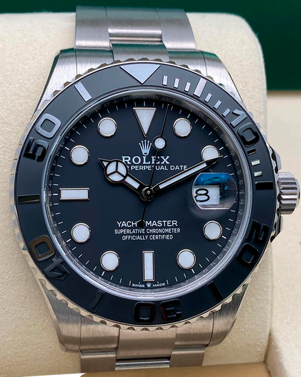2025 Rolex Yacht-Master 42MM Black Dial Titanium Oyster Bracelet (226627)