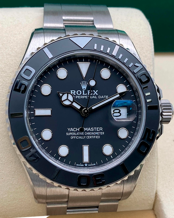 2025 Rolex Yacht-Master 42MM Black Dial Titanium Oyster Bracelet (226627)