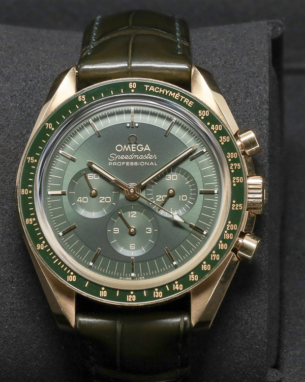 Omega Speedmaster Professional Moonwatch 42MM Black Dial Leather Strap (310.63.42.50.10.001)