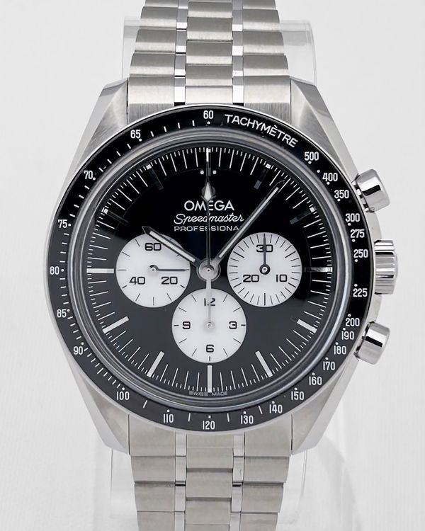 2026 Omega Speedmaster Professional Moonwatch 42MM Black Dial Steel Bracelet (310.30.42.50.01.004)