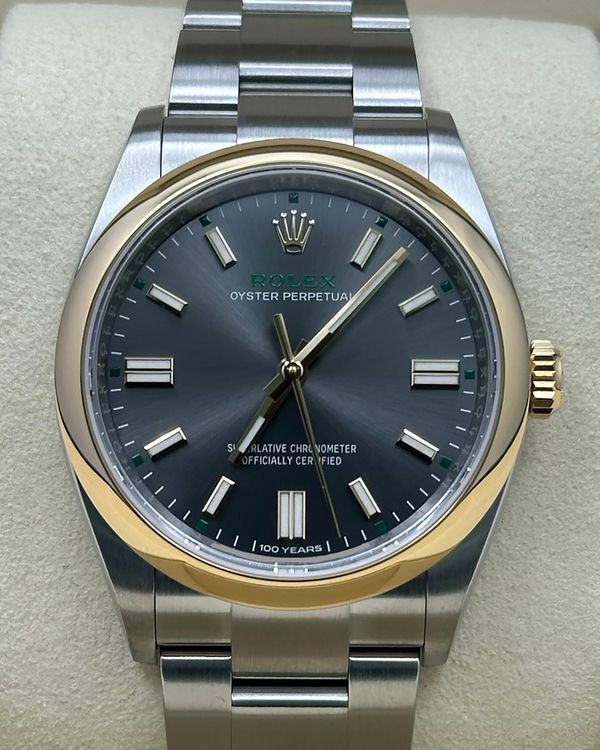2026 Rolex Oyster Perpetual 41MM Slate Dial Oyster Bracelet (134303)