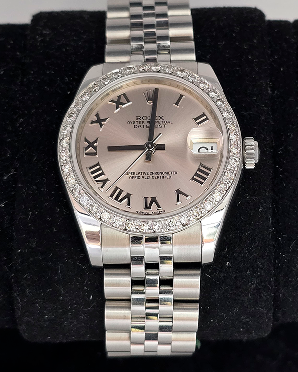 2012 Rolex Datejust 31MM Silver Dial Jubilee Bracelet (178240)