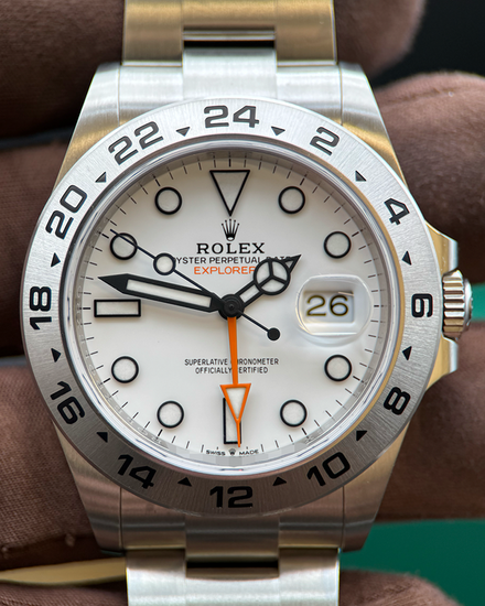 2025 Rolex Explorer II "Polar" 42MM White Dial Oyster Bracelet (226570)