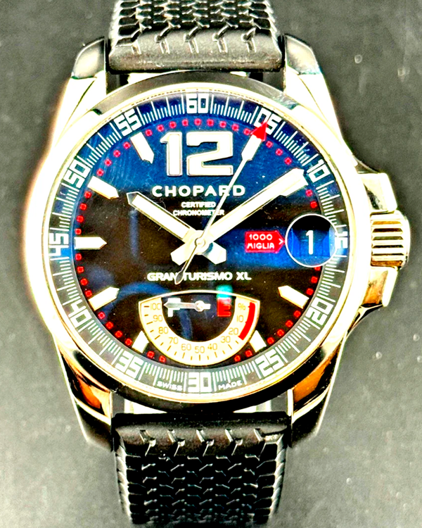 Chopard Mille Miglia Gran Turismo XL 44MM Black Dial Rubber Strap (16/8997)