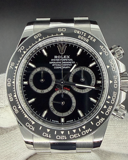 2026 Rolex Cosmograph Daytona 40MM Black Dial Oyster Bracelet (126500LN)