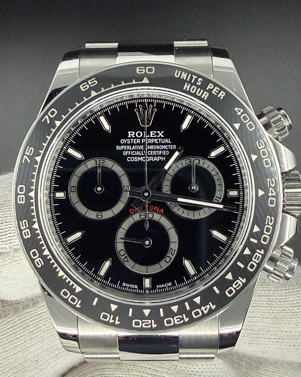 2026 Rolex Cosmograph Daytona 40MM Black Dial Oyster Bracelet (126500LN)
