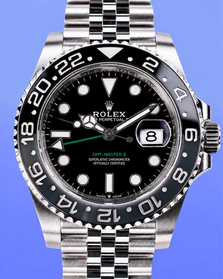 2026 Rolex GMT-Master II "Bruce Wayne" 40MM Black Dial Jubilee Bracelet (126710GRNR)