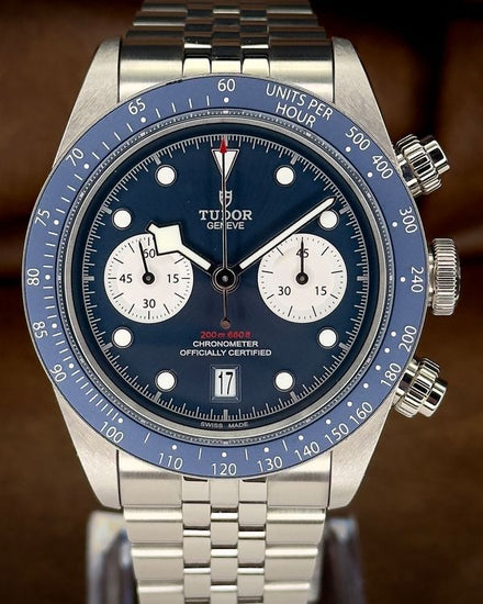 No Reserve - 2025 Tudor Black Bay Chrono 41MM Blue Dial Steel Bracelet (79360B)