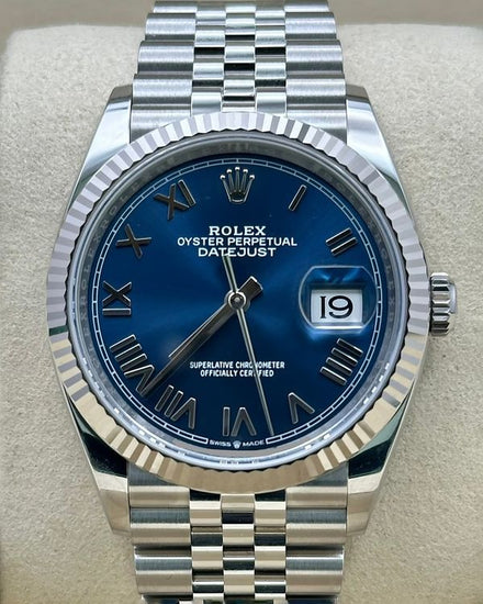 2026 Rolex Datejust 36MM Blue Dial Jubilee Bracelet (126234)