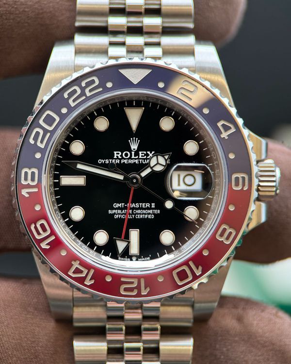 2021 Rolex GMT-Master II "Pepsi" 40MM Black Dial Jubilee Bracelet (126710BLRO)