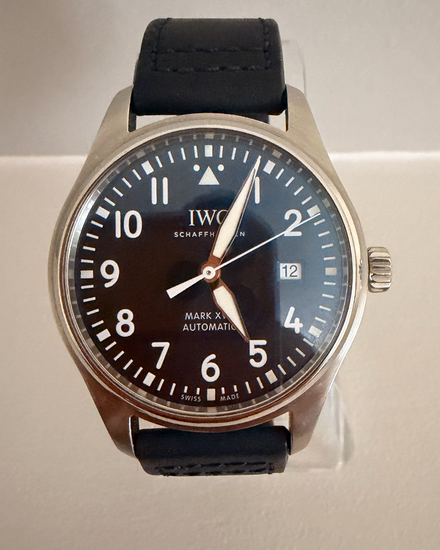 2020 IWC Schaffhausen Pilot Mark XVIII "Le Petit Prince" 40MM Blue Dial Leather Strap (IW327010)