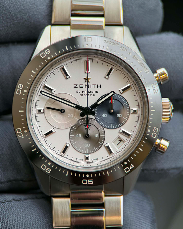 2021 Zenith Chronomaster Sport 41MM White Dial Steel Bracelet (03.3100.3600/69.M3100)