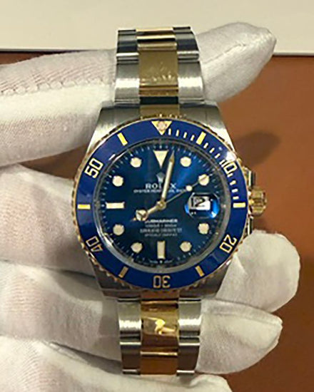 2023 Rolex Submariner Date "Bluesy" 41MM Blue Dial Two-Tone Oyster Bracelet (126613LB)