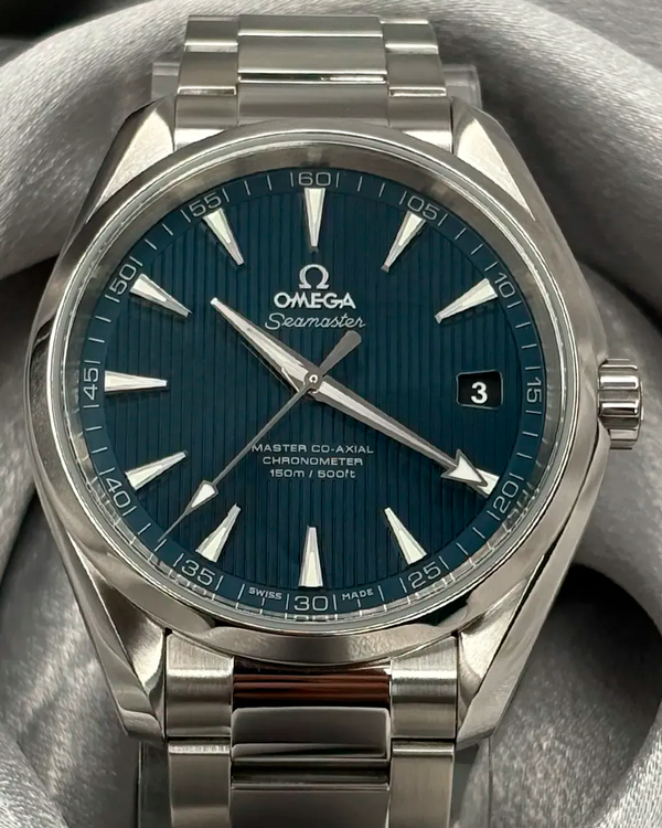 2024 Omega Seamaster Aqua Terra 150M 41.5MM Blue Dial Steel Bracelet (231.10.42.21.03.003)