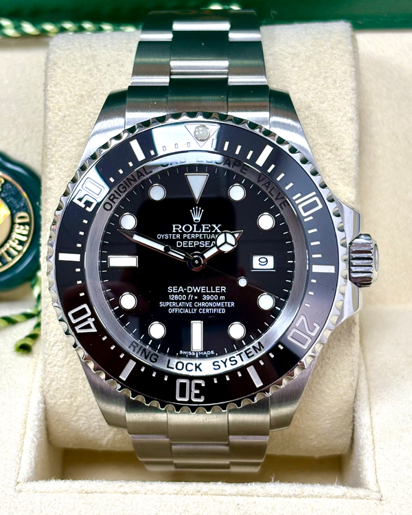 Rolex Sea-Dweller Deepsea 44MM Black Dial Oyster Bracelet (116660)