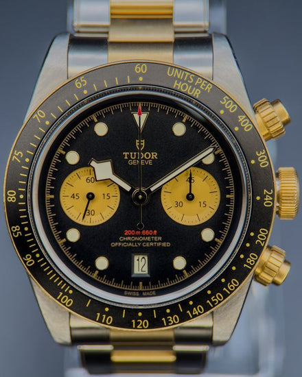 2026 Tudor Black Bay Chrono S&G 41MM Black Dial Two-Tone Bracelet (79363N)