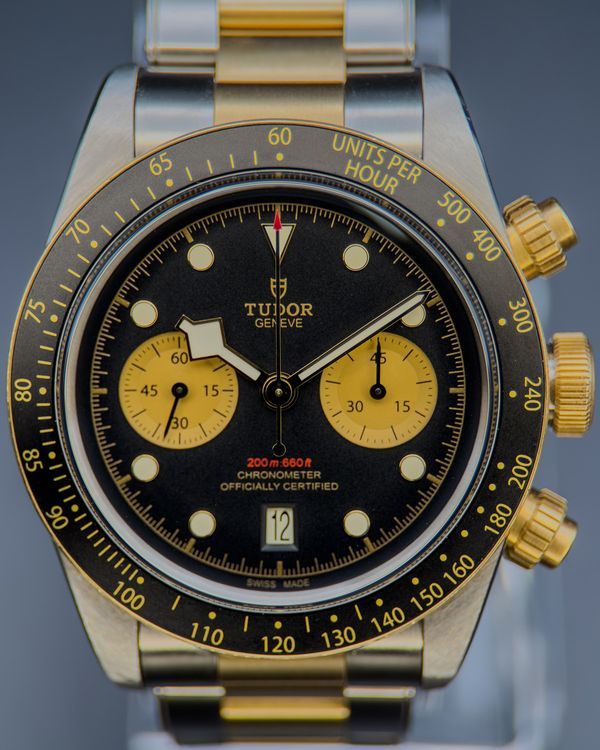 2026 Tudor Black Bay Chrono S&G 41MM Black Dial Two-Tone Bracelet (79363N)