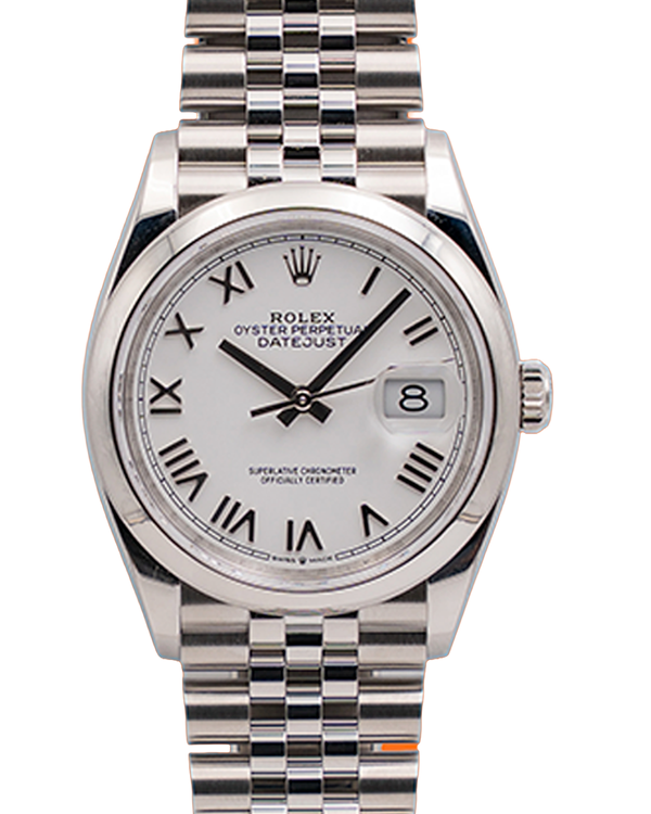 2026 Rolex Datejust 36MM White Dial Jubilee Bracelet (126200)