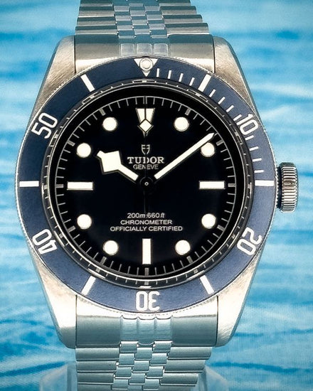2022 Tudor Black Bay 41MM Black Dial Aftermarket Steel Bracelet (79230B)