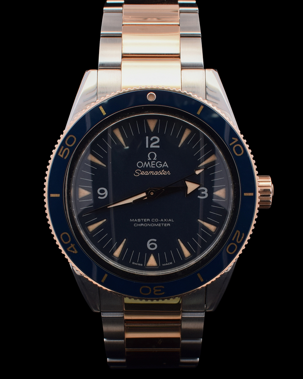 Omega Seamaster 300 41MM Blue Dial Titanium Bracelet (233.60.41.21.03.001)