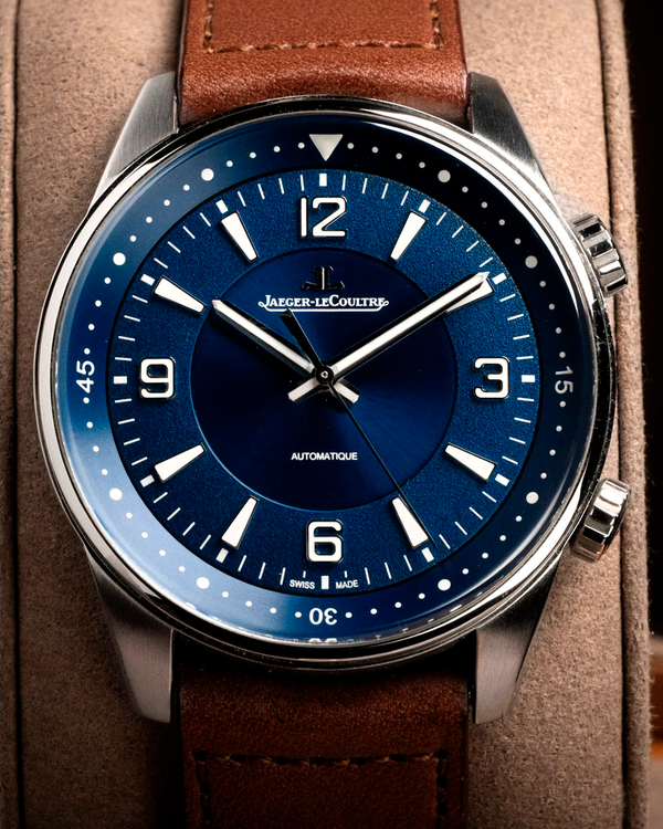 2020 Jaeger-LeCoultre Polaris 41MM Blue Dial Leather Strap (Q9008480)
